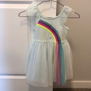 Cat and Jack 4T Rainbow Dress